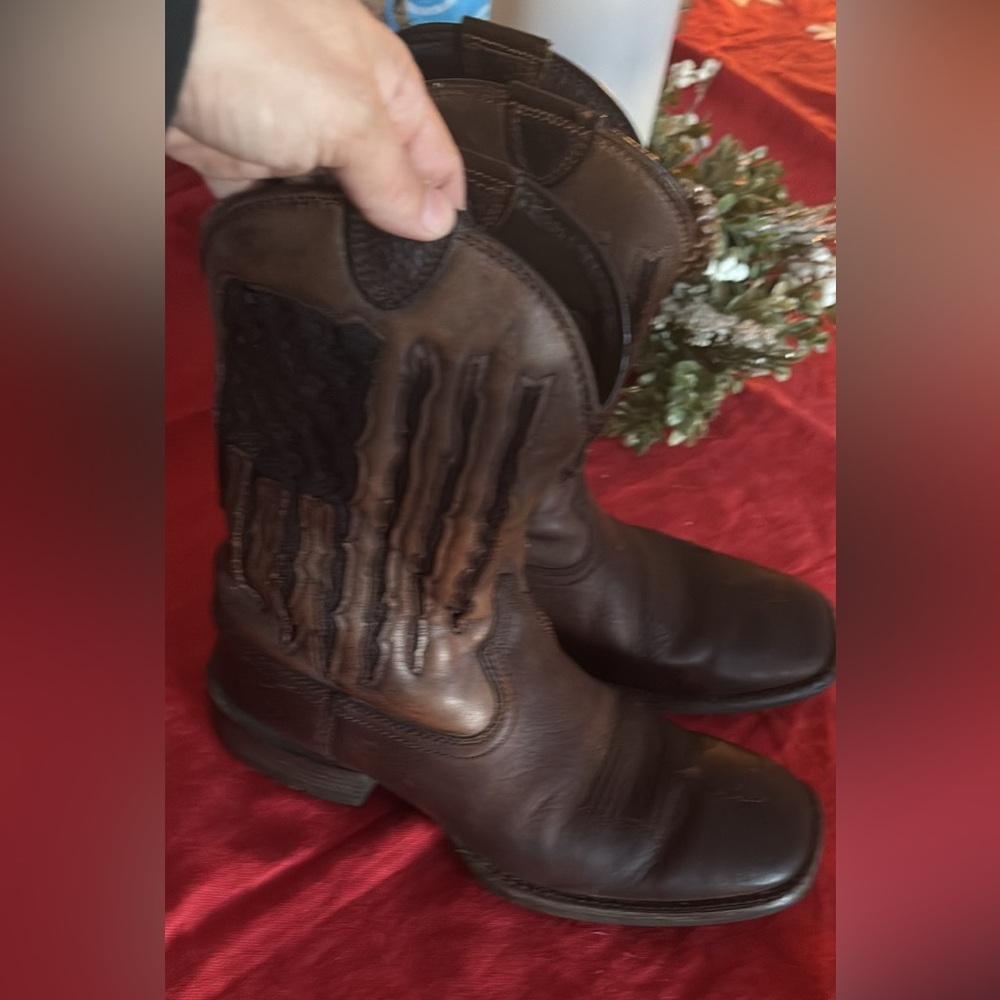 Ariat Dark Brown Western Boots “SPORT MY COUNTRY”
